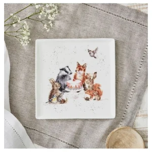 Portmeirion Kitchen And Dining | Other*Wrendale Square Plate Woodland Party