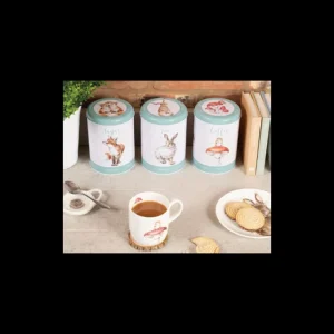 WRENDALEF/C Kitchen And Dining | Other*Wrendale Tea Coffee Sugar Set The Country Set Mushroom