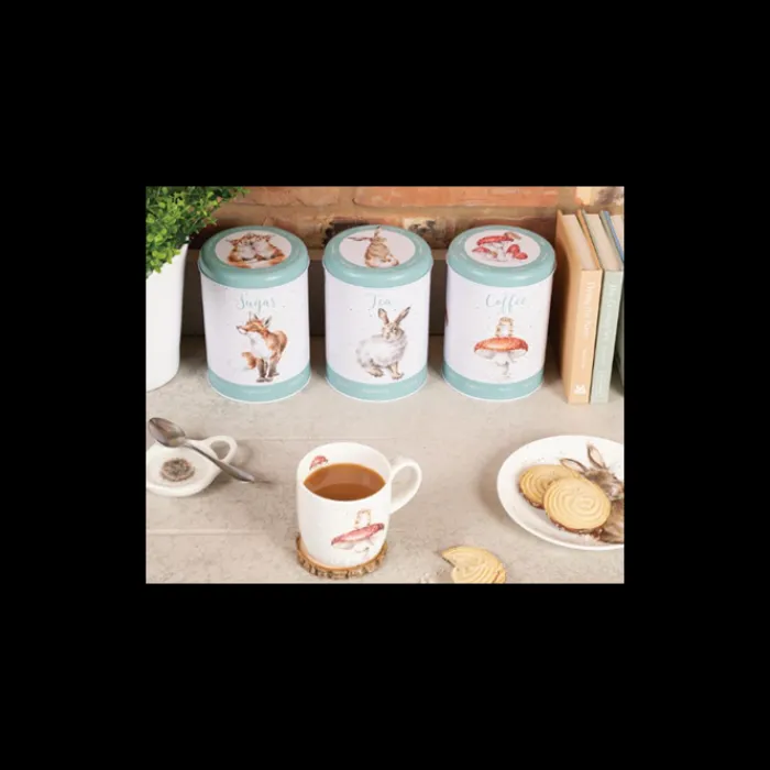 wrendale_tea_coffee_sugar_0-1.webp WRENDALEF/C Kitchen And Dining | Other*Wrendale Tea Coffee Sugar Set The Country Set Mushroom
