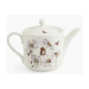 Portmeirion Kitchen And Dining | Teapots*Wrendale Teapot Mouse + Flower