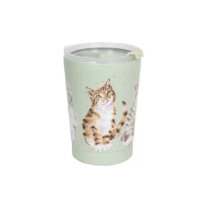 WRENDALEF/C Other*Wrendale Thermal Travel Cup - Feline Friends