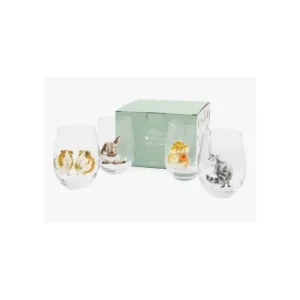Portmeirion Kitchen And Dining | Other*Wrendale Tumbler Set Animals 4 piece