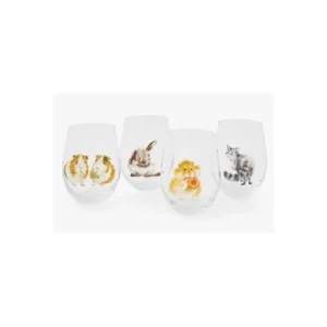 Portmeirion Kitchen And Dining | Other*Wrendale Tumbler Set Animals 4 piece