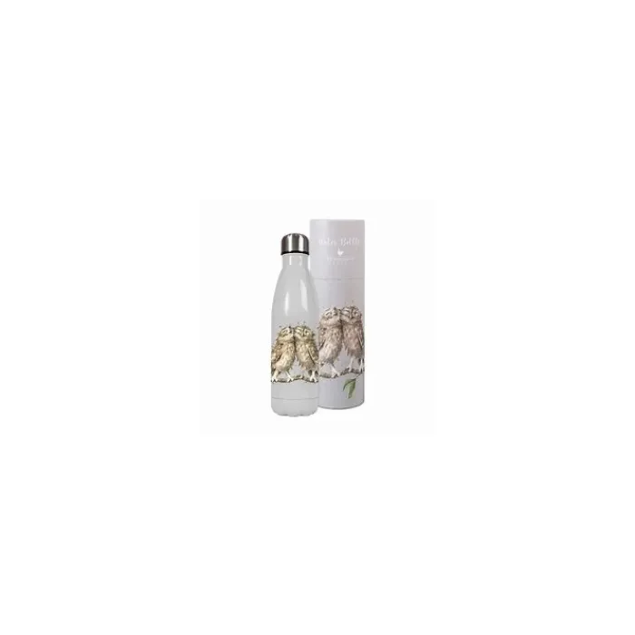 wrendale_water_bottle_owl_0.webp WRENDALEF/C Kitchen And Dining | Mugs*Wrendale Water Bottle Owl
