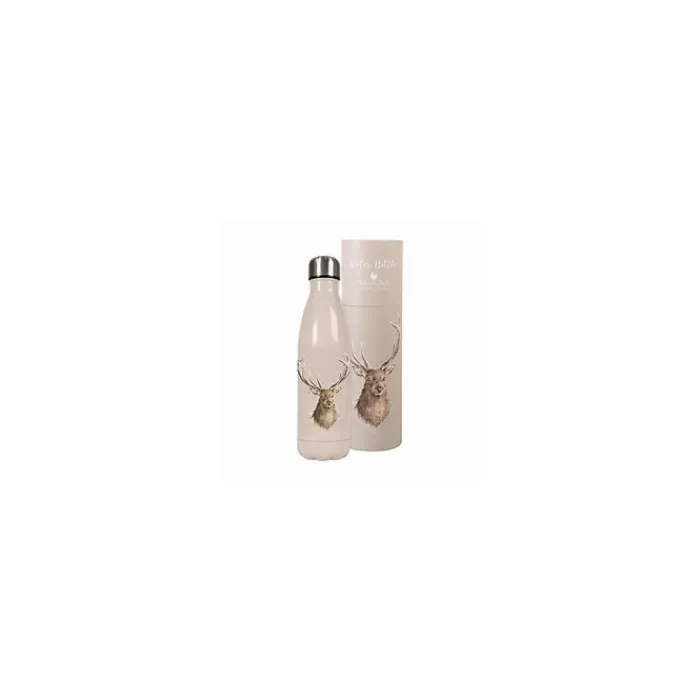 wrendale_water_bottle_sta_0.webp WRENDALEF/C Kitchen And Dining | Mugs*Wrendale Water Bottle Stag