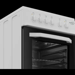 Zenith Freestanding Cookers*ZE503W 50cm Electric Single Oven with solid plate - hob White