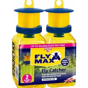 Zero In Insect & Pest Control*Fly Max Fly Catcher Twin Pack